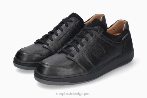 baskets Mephisto hugh noir Hommes X826518