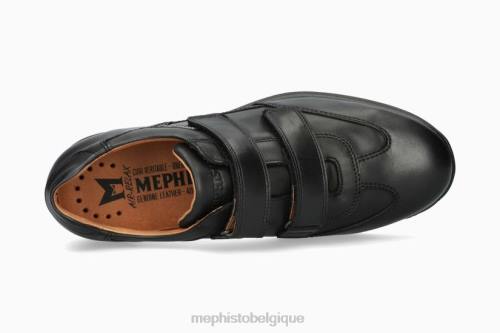 baskets Mephisto lorens noir Hommes X826523