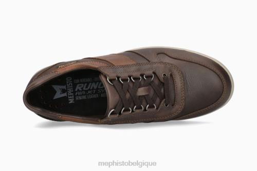baskets Mephisto valériane marron foncé Hommes X826511