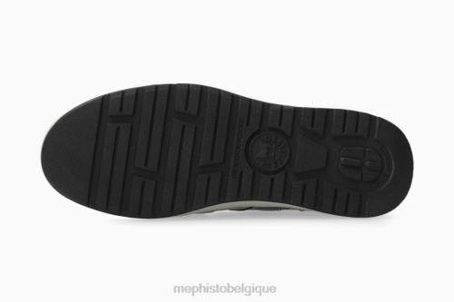 baskets Mephisto vite gris chaud Hommes X826519