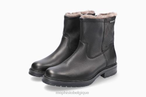 bottes Mephisto léonard noir Hommes X826652