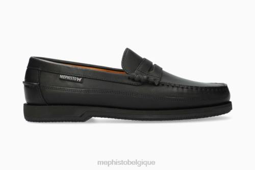 Chaussure bateau Mephisto casquette verte noir Hommes X826551