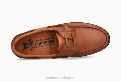 Chaussure bateau Mephisto ouragan Noisette Hommes X826554