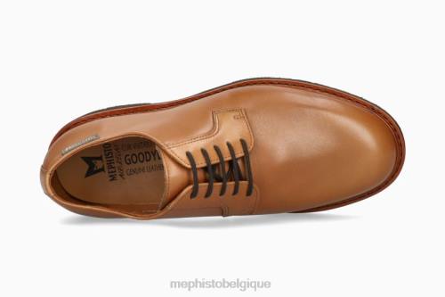 chaussures à lacets Mephisto Manko Brandy Hommes X826587