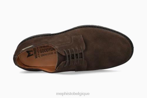 chaussures à lacets Mephisto Manko marron foncé Hommes X826586