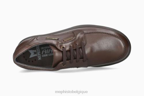 chaussures à lacets Mephisto arthus mont marron foncé Hommes X826626