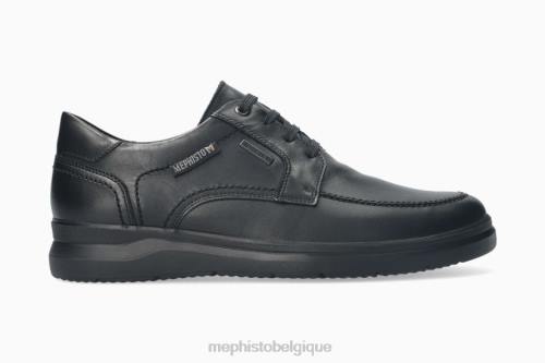 chaussures à lacets Mephisto arthus mont noir Hommes X826640