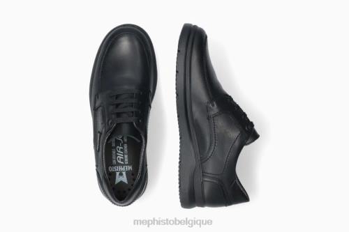 chaussures à lacets Mephisto arthus mont noir Hommes X826640