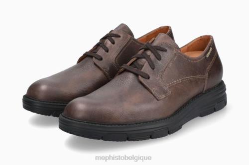 chaussures à lacets Mephisto cedrik marron foncé Hommes X826635