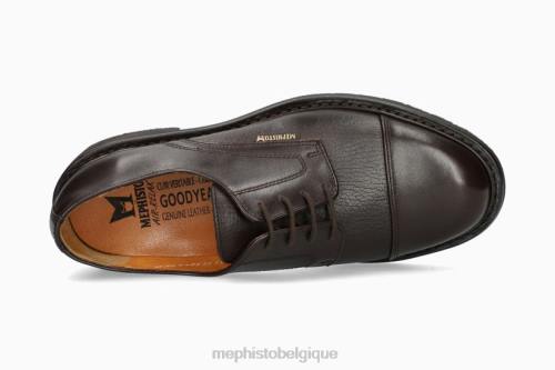 chaussures à lacets Mephisto melchior marron foncé Hommes X826593