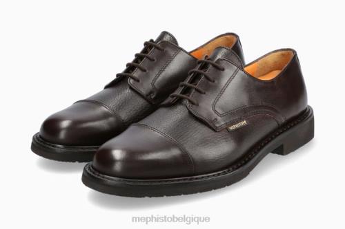 chaussures à lacets Mephisto melchior marron foncé Hommes X826593