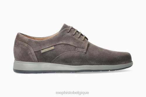chaussures à lacets Mephisto valério gris foncé Hommes X826636