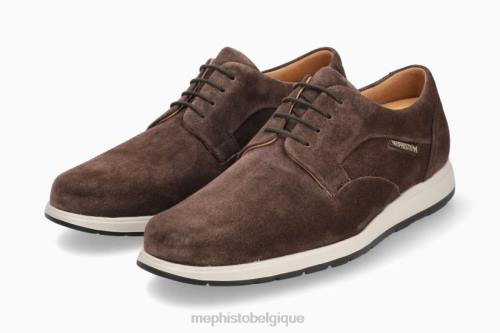 chaussures à lacets Mephisto valério marron foncé Hommes X826638