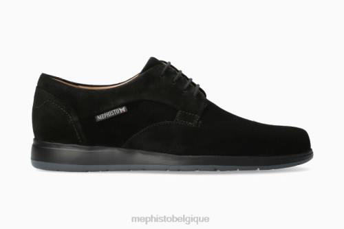 chaussures à lacets Mephisto valério noir Hommes X826639