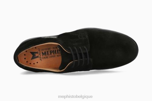 chaussures à lacets Mephisto valério noir Hommes X826639