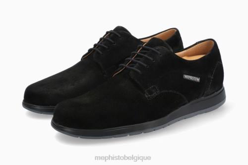 chaussures à lacets Mephisto valério noir Hommes X826639
