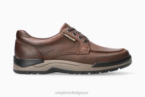 chaussures de plein air Mephisto Charles marron foncé Hommes X826608