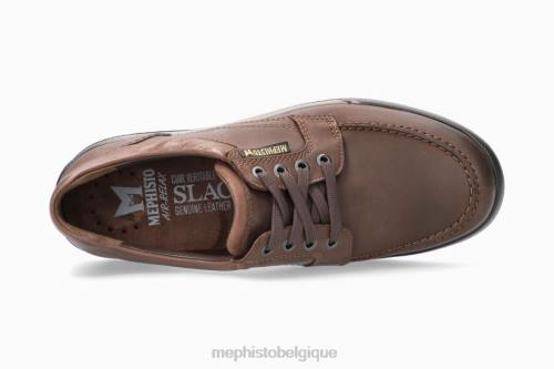chaussures de plein air Mephisto Charles marron foncé Hommes X826608