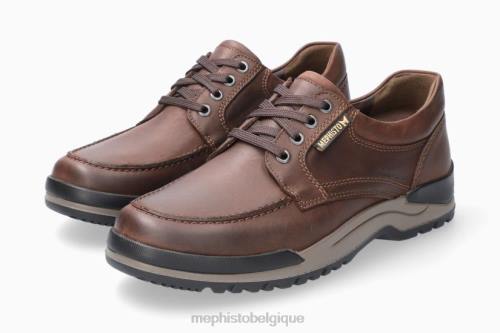 chaussures de plein air Mephisto Charles marron foncé Hommes X826608