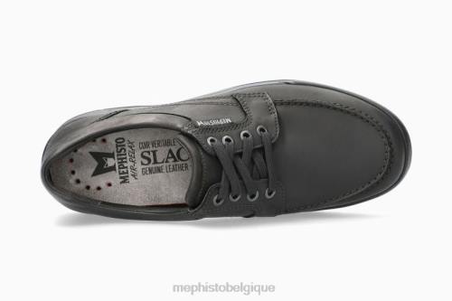 chaussures de plein air Mephisto Charles noir Hommes X826607