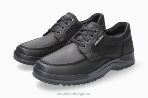 chaussures de plein air Mephisto Charles noir Hommes X826607