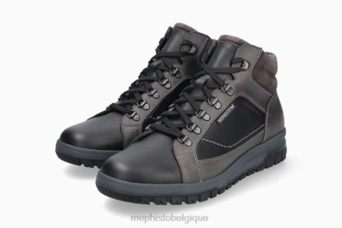 chaussures de plein air Mephisto Pitt noir Hommes X826606