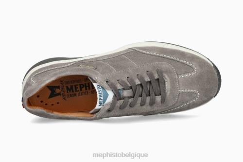 chaussures de plein air Mephisto Steve gris Hommes X826491