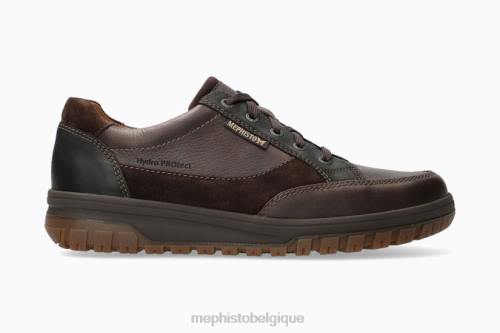 chaussures de plein air Mephisto paco marron foncé Hommes X826601