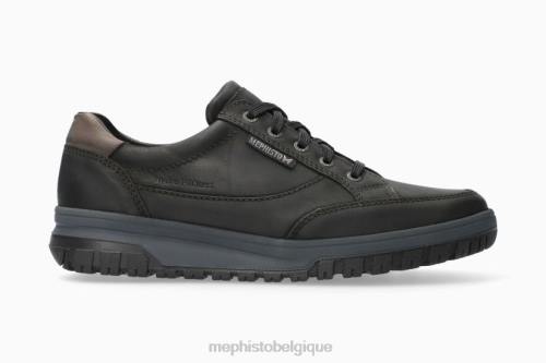 chaussures de plein air Mephisto paco noir Hommes X826600