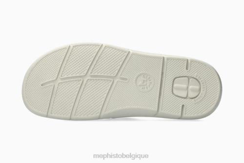 des sandales Mephisto Charly kaki Hommes X826487