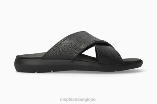 des sandales Mephisto Conrad noir Hommes X826562