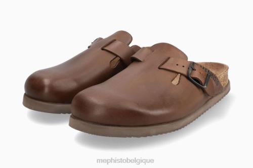 des sandales Mephisto Nathan marron foncé Hommes X826577