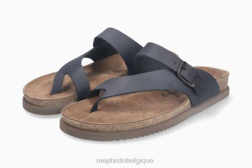 des sandales Mephisto Niels marine Hommes X826483