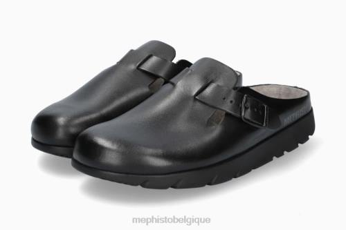 des sandales Mephisto coupe zaverio noir Hommes X826573