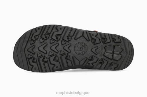 des sandales Mephisto déchiré Noisette Hommes X826564