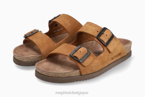 des sandales Mephisto nério le tabac Hommes X826480