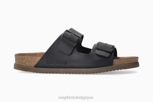 des sandales Mephisto nério marine Hommes X826481