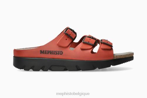 des sandales Mephisto zach en forme. rouge Hommes X826570