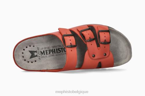 des sandales Mephisto zach en forme. rouge Hommes X826570