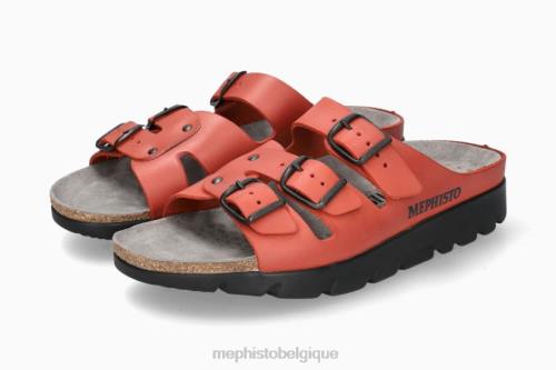 des sandales Mephisto zach en forme. rouge Hommes X826570