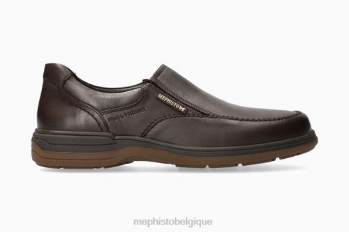 slip-on Mephisto Davy marron foncé Hommes X826630