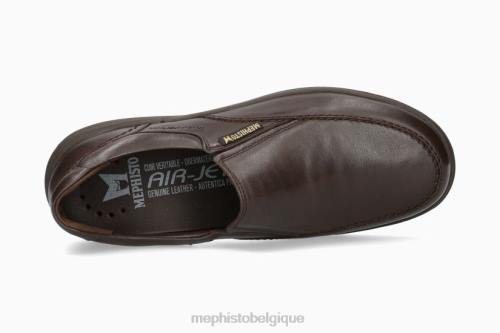slip-on Mephisto Davy marron foncé Hommes X826630