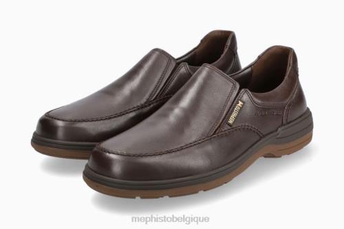 slip-on Mephisto Davy marron foncé Hommes X826630