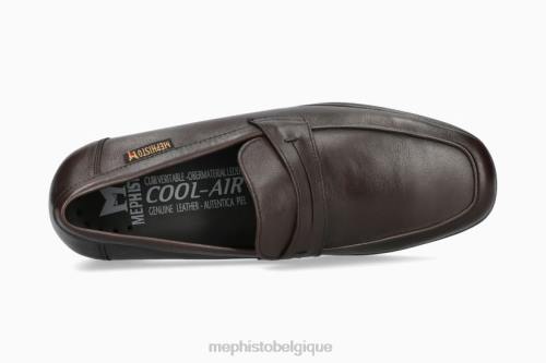 slip-on Mephisto alexis n marron foncé Hommes X826543
