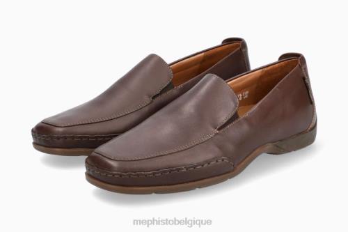 slip-on Mephisto edlef marron foncé Hommes X826538
