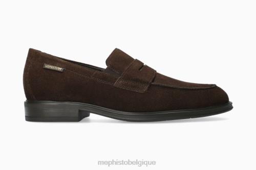 slip-on Mephisto kurtis marron foncé Hommes X826541